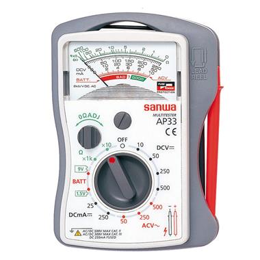 日本三和（sanwa）AP33小巧袖珍型指針式萬用表